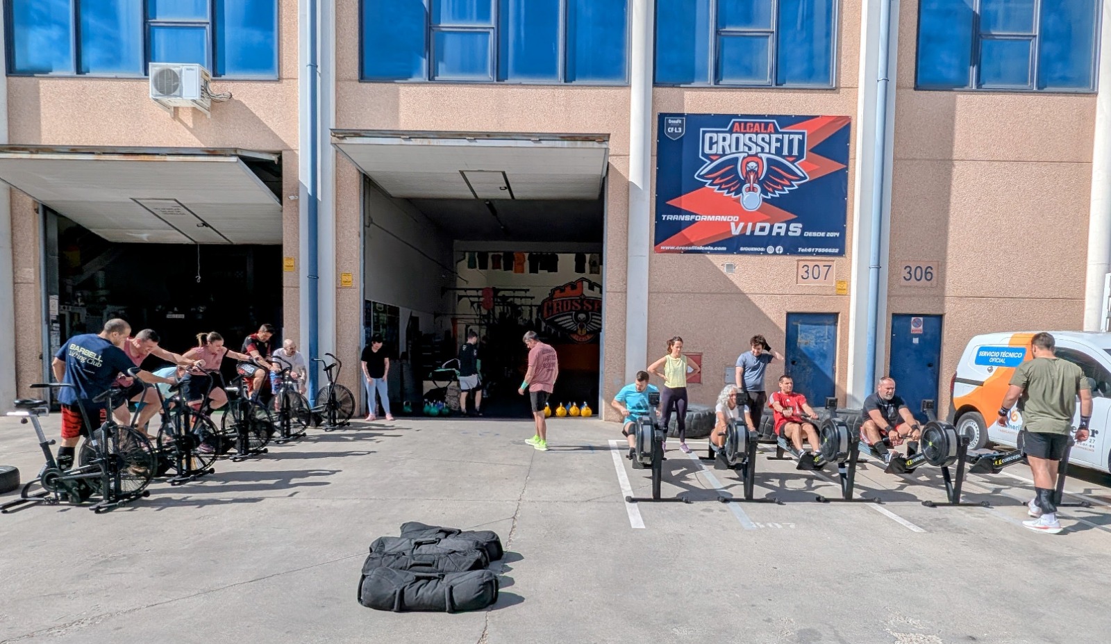 WOD al aire libre en CrossFit Alcalá